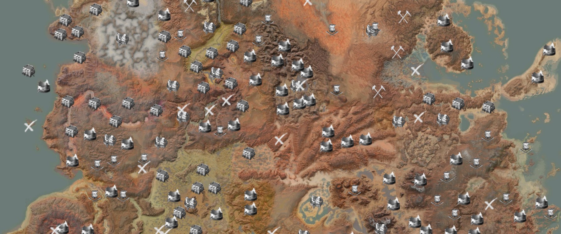 Map of World in Kenshi