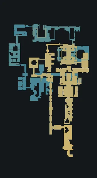 Map of Brain Scorcher bunker in S.T.A.L.K.E.R.: Shadow of Chernobyl