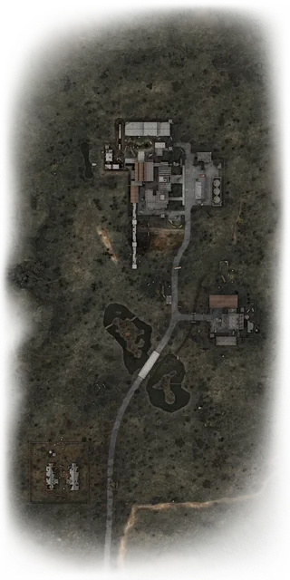 Karte von Dark Valley in S.T.A.L.K.E.R.: Clear Sky
