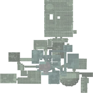 Map of Lab X-18 in S.T.A.L.K.E.R.: Shadow of Chernobyl