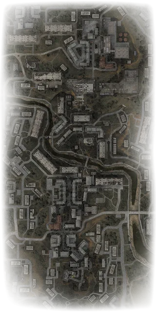 Karte von Limansk in S.T.A.L.K.E.R.: Clear Sky