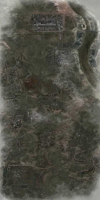 Karte von The Zone in S.T.A.L.K.E.R.: Clear Sky