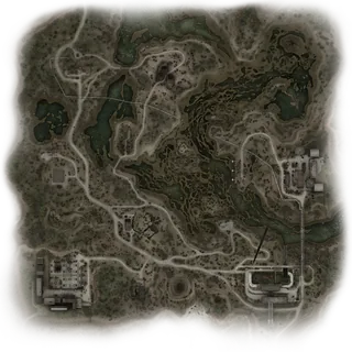 Karte von Zaton in S.T.A.L.K.E.R.: Call of Pripyat